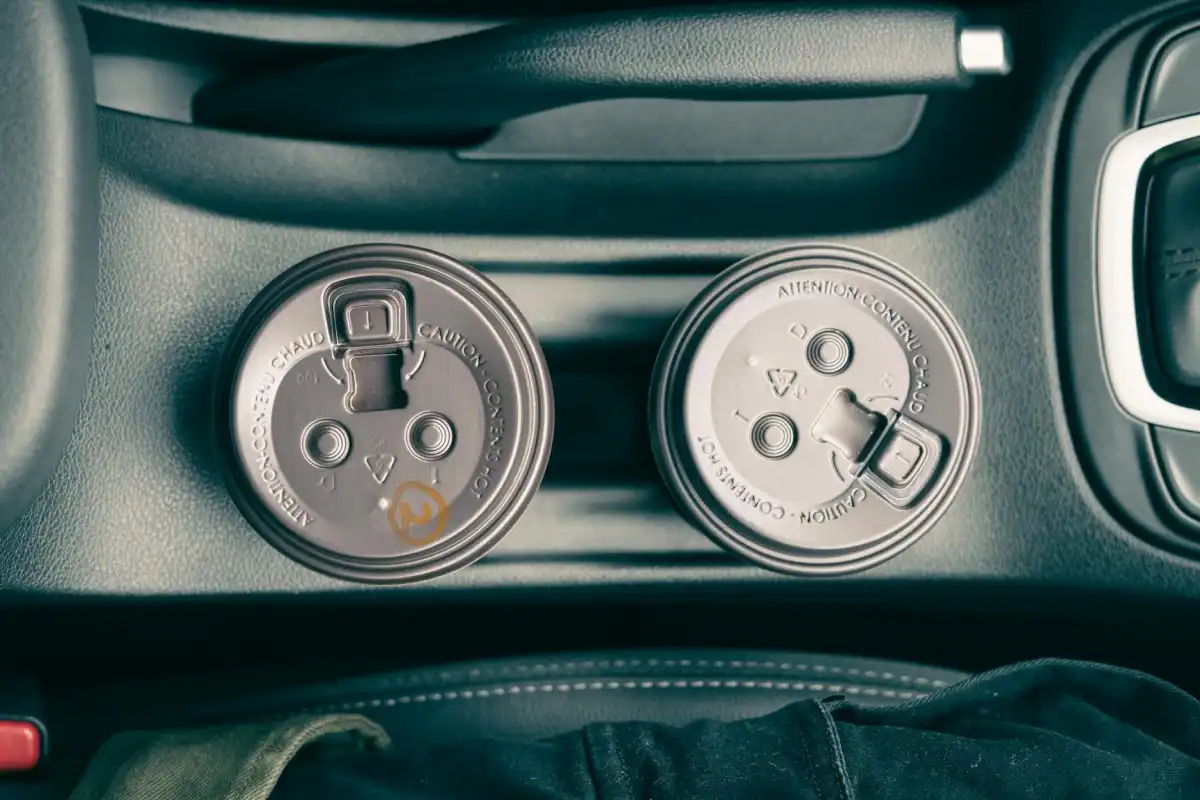 How to clean spilled drinks in car?