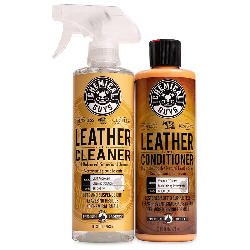 Chemical Guys SPI_109_16 Leather Cleaner and Conditioner Kit