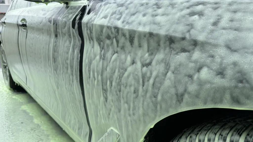 Apply Snow Foam