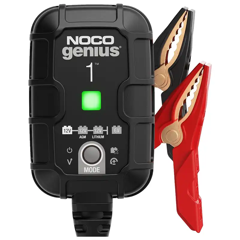 NOCO GENIUS1: 1A 6V/12V Smart Battery Charger