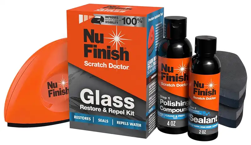 Nu Finish Glass Restore & Repel Kit